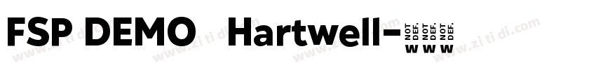 FSP DEMO   Hartwell字体转换
